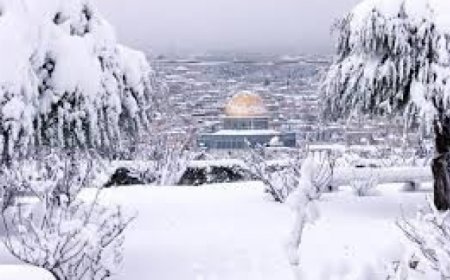 منخفضٌ جوّيٌ قُطبيٌ عميقٌ يضربُ فلسطين - هذا موعدُه وتأثيره..