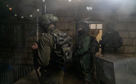 اقتحامات واعتقالات متواصلة بالضفة واشتباكات في مدينة طوباس