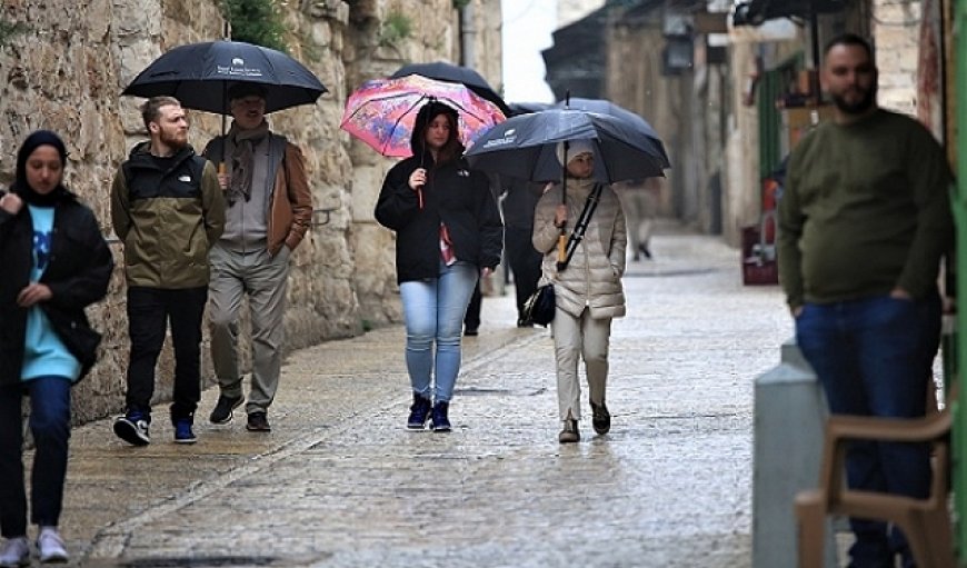 حالة الطقس: منخفض جوي حتى الخميس