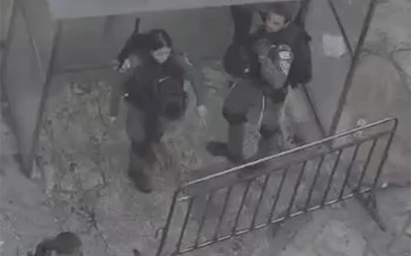 شاهد  إعتقال شاب بعد الاعتداء عليه في شارع الواد داخل البلدة القديمة بالقدس