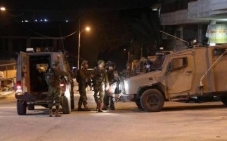 ثلاث إصابات في صفوف جنود الاحتلال خلال اقتحام نابلس