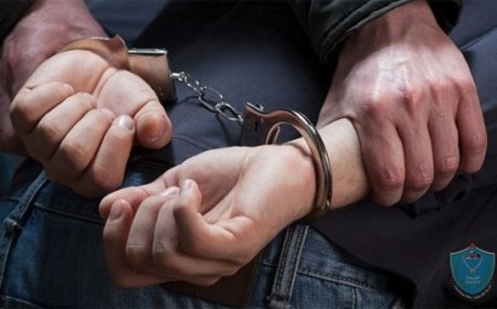 الشرطة تقبض على المطلوب الأول بجرائم السرقة في الخليل