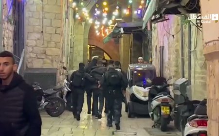 إعتقال شاب من داخل البلدة القديمة بالقدس