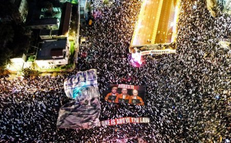 مظاهرات لآلاف الإسرائيلين في الشوارع ضد نتنياهو واضعاف القضاء