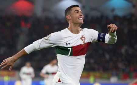 رونالدو وصيحتة الشهيرة (سي) تدوي في ملعب (كامب نو) معقل برشلونة