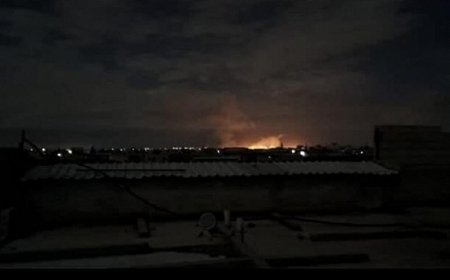 عدوان الإحتلال الإسرائيلي على مواقع عسكريّة في محيط دمشق بسوريا