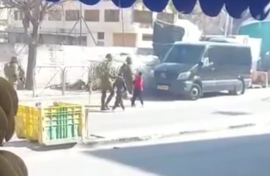 الخليل: الاحتلال يعتقل طفلين في المنطقة الجنوبية