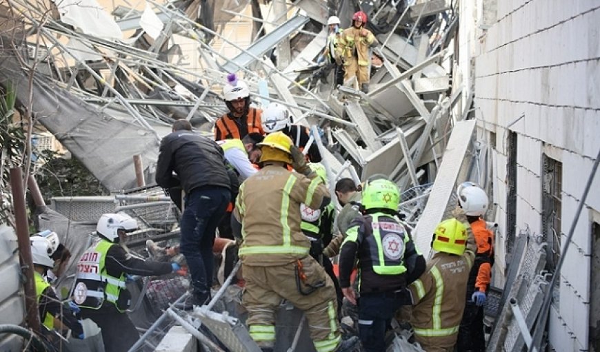 مصرع عاملين من بلدة السموع جنوب الخليل وإصابة آخرين بانهيار سقالات في رمات غان بالداخل المحتل