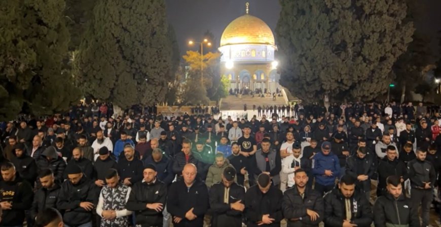 الأوقاف الإسلامية في القدس: أكثر من 4 ملايين مصلٍّ زاروا الأقصى في رمضان