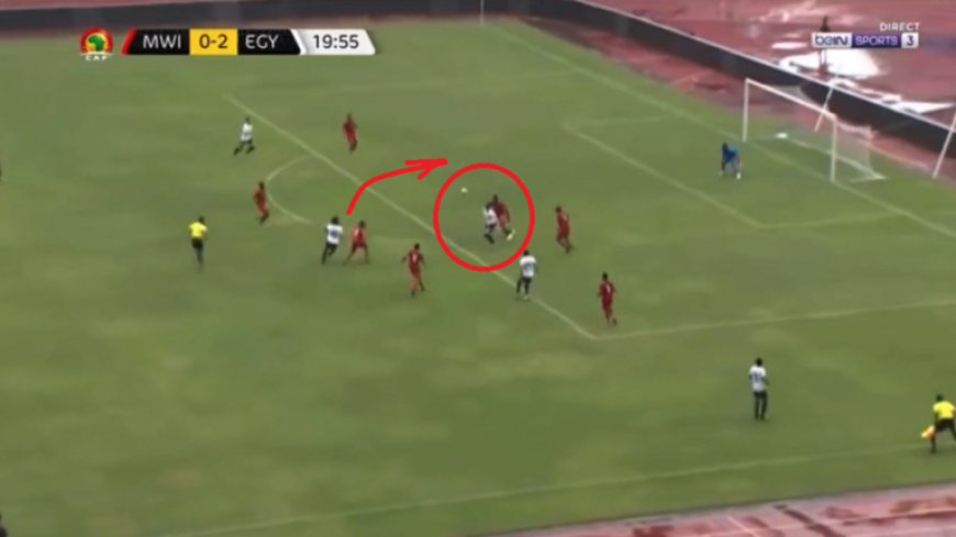 هدف بقدم محمد صلاح مع المنتخب المصري بعد جملة تكتيكية رائعة
