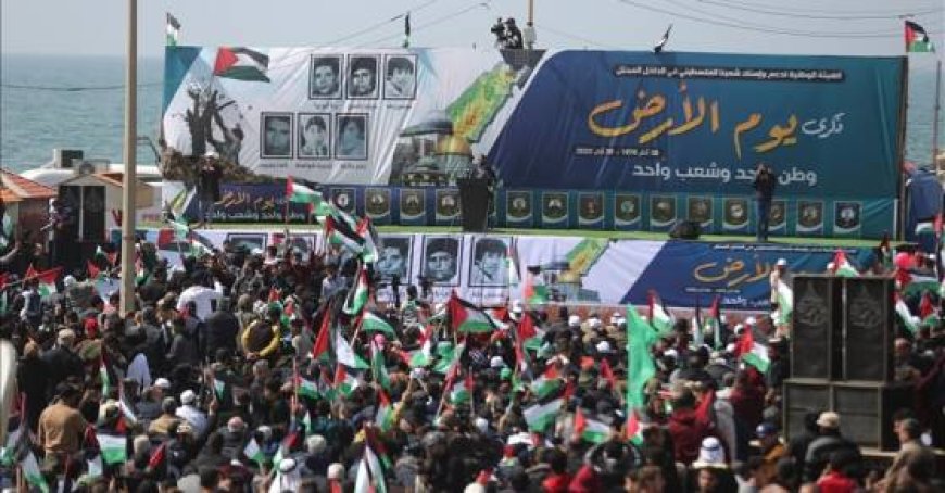 فصائل العمل الوطني تنظم مهرجانا مركزيا على حدود غزة