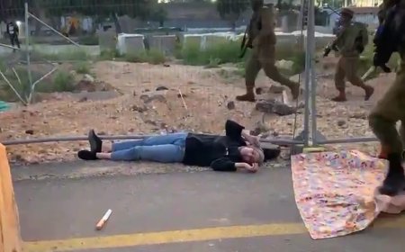 الإحتلال يطلق النار على فتاه فلسطينية بزعم تنفيذ عملية طعن في مفرق عتصيون شمال الخليل