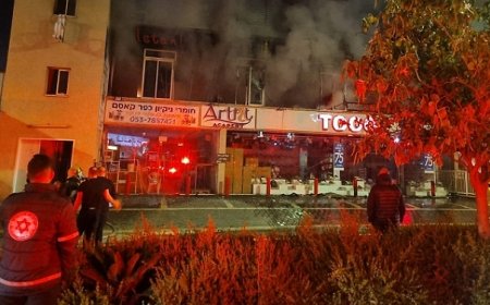 الداخل المحتل: مصرع شاب من جراء حريق شب بمطعم في كفر قاسم