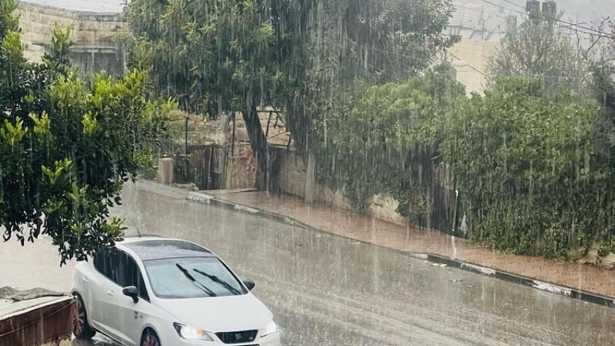 أجواء باردة جداً وتيارت غربية رطبة وزخات متفرقة تتركز في محافظات شمال فلسطين