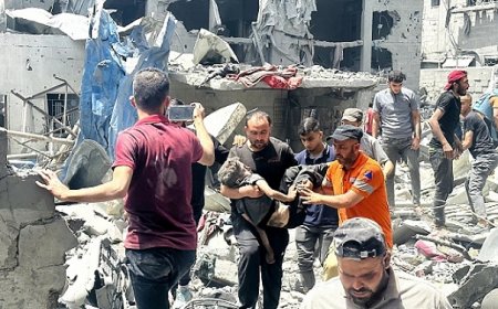 الحرب على غزة: غارات عنيفة على جباليا والنصيرات ونزوح متواصل من رفح