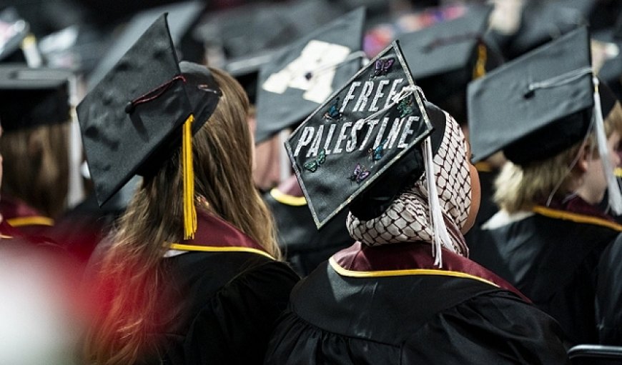 دعما لفلسطين... طلاب بجامعة ييل الأميركية ينسحبون من حفل للتخرج