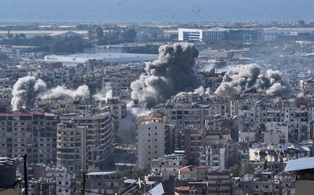 غارات على الضاحية الجنوبية وقصف لبلدات في جنوب لبنان