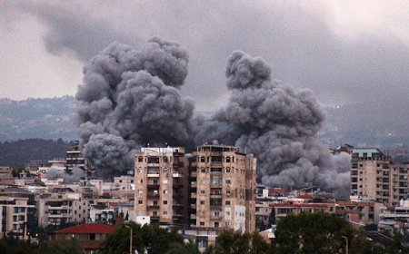 قتيل بصاروخ في نهريا وغارات على الضاحية وصور